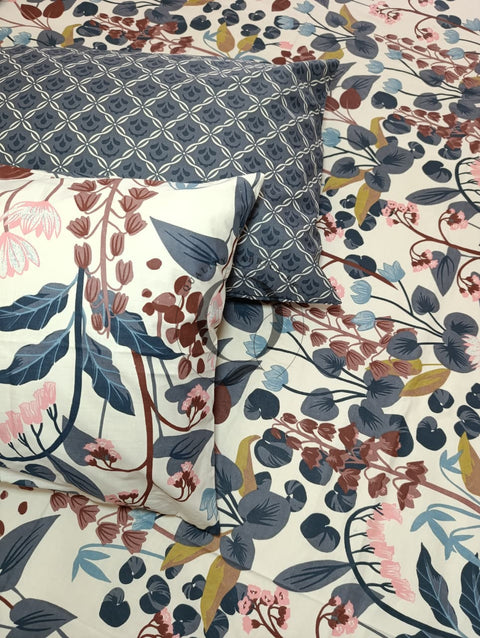 PC-1226: 4 Pillows Cotton Bed Sheet