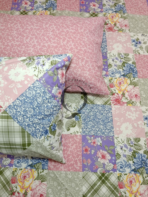 PC-1227: 4 Pillows Cotton Bed Sheet