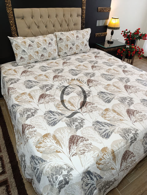 PC-1228: 4 Pillows Cotton Bed Sheet