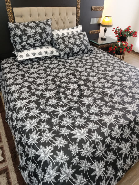 PC-1229: 4 Pillows Cotton Bed Sheet