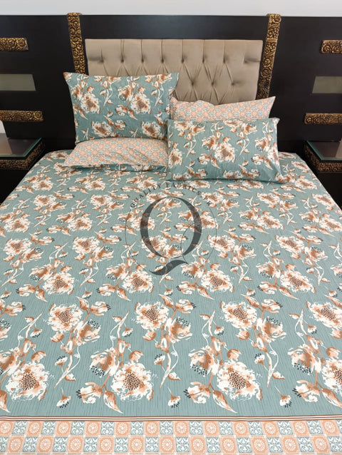 PC-1231: 4 Pillows Cotton Bed Sheet