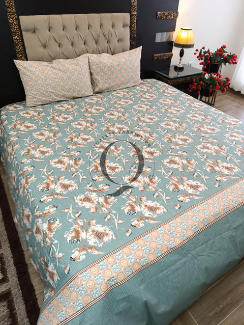PC-1231: 4 Pillows Cotton Bed Sheet