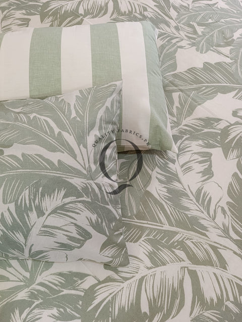 PC-1235: 4 Pillows Cotton Bed Sheet