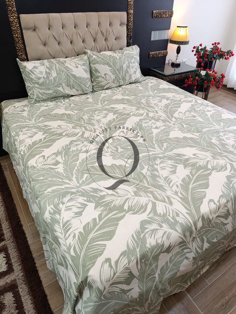 PC-1235: 4 Pillows Cotton Bed Sheet