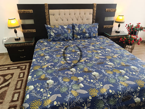 PC-1237: 4 Pillows Cotton Bed Sheet