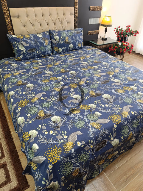 PC-1237: 4 Pillows Cotton Bed Sheet