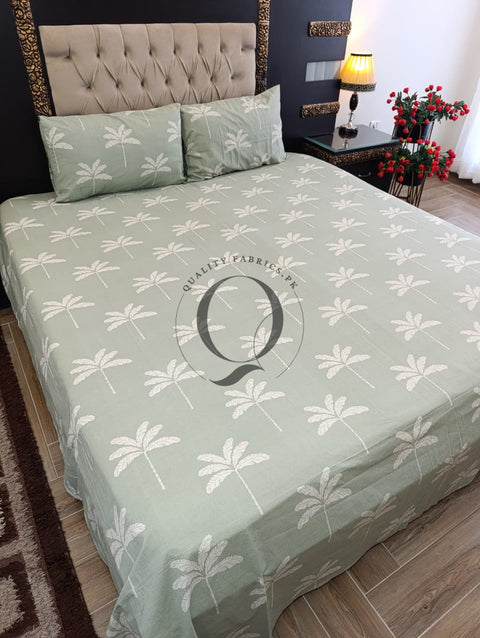 PC-1239: 4 Pillows Cotton Bed Sheet