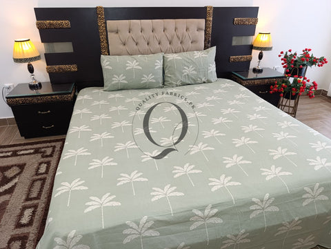 PC-1239: 4 Pillows Cotton Bed Sheet