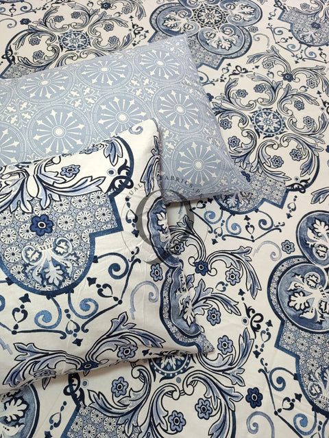 PC-1240: 4 Pillows Cotton Bed Sheet