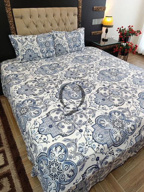 PC-1240: 4 Pillows Cotton Bed Sheet