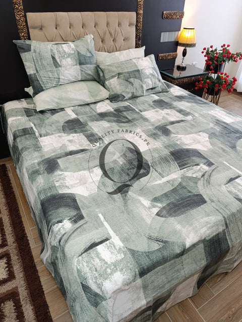 PC-1241: 4 Pillows Cotton Bed Sheet