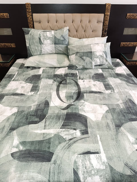 PC-1241: 4 Pillows Cotton Bed Sheet