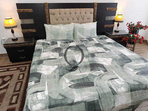 PC-1241: 4 Pillows Cotton Bed Sheet