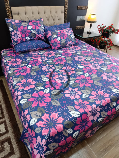 PC-1250: 4 Pillows Cotton Bed Sheet (Copy)
