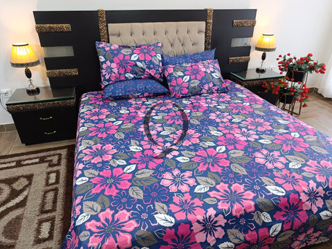 PC-1250: 4 Pillows Cotton Bed Sheet (Copy)