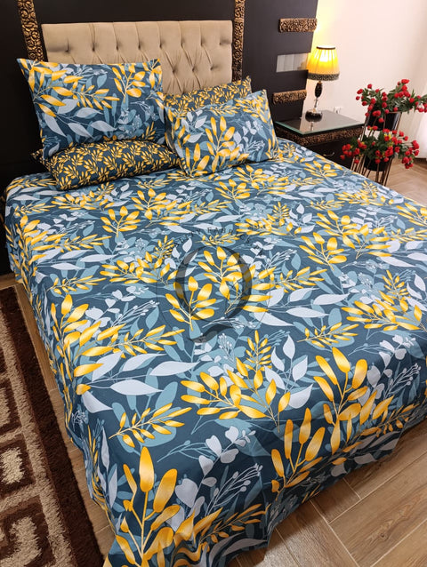 PC-1251: 4 Pillows Cotton Bed Sheet