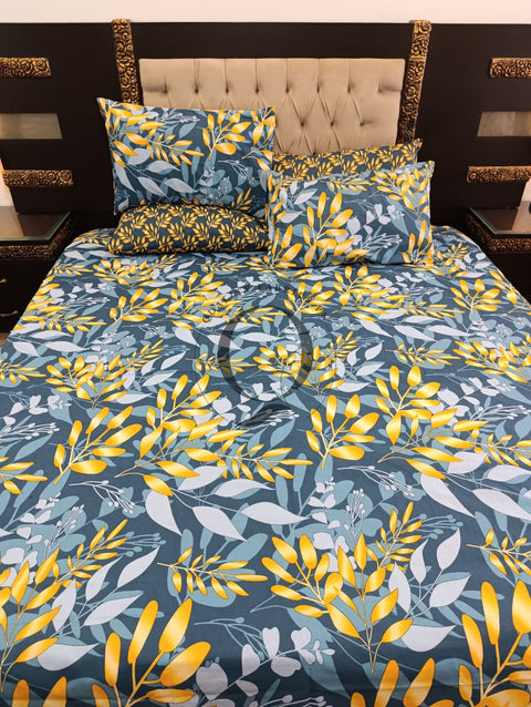 PC-1251: 4 Pillows Cotton Bed Sheet