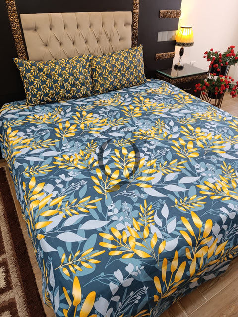 PC-1251: 4 Pillows Cotton Bed Sheet