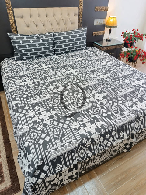 PC-1255: 4 Pillows Cotton Bed Sheet