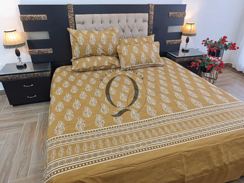 PC-1265: 4 Pillows Cotton Bed Sheet