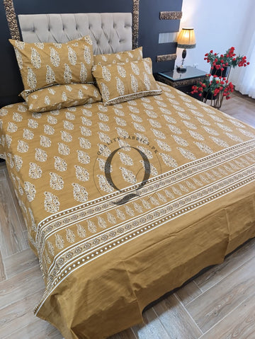 PC-1265: 4 Pillows Cotton Bed Sheet