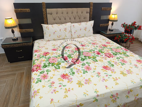 PC-1271: 4 Pillows Cotton Bed Sheet