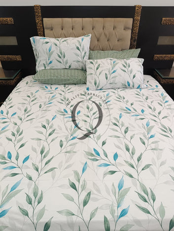 PC-1277: 4 Pillows Cotton Bed Sheet