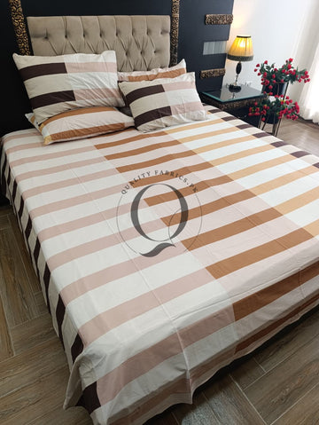 PC-1291: 4 Pillows Cotton Bed Sheet