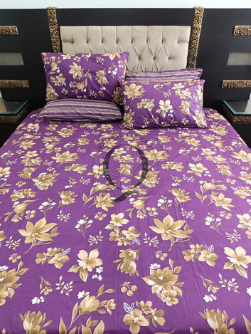 PC-1299: 4 Pillows Cotton Bed Sheet