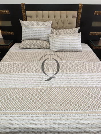 PC-1301: 4 Pillows Cotton Bed Sheet