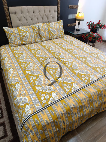 PC-1309: 4 Pillows Cotton Bed Sheet