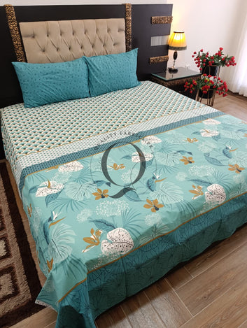 PC-1311: 4 Pillows Cotton Bed Sheet