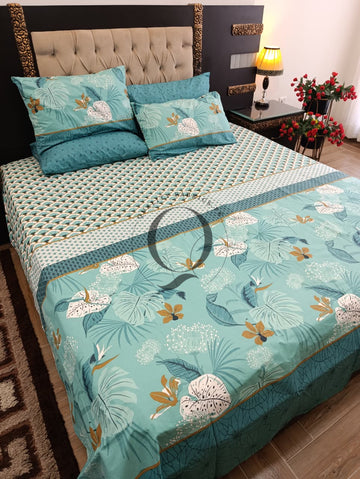 PC-1311: 4 Pillows Cotton Bed Sheet