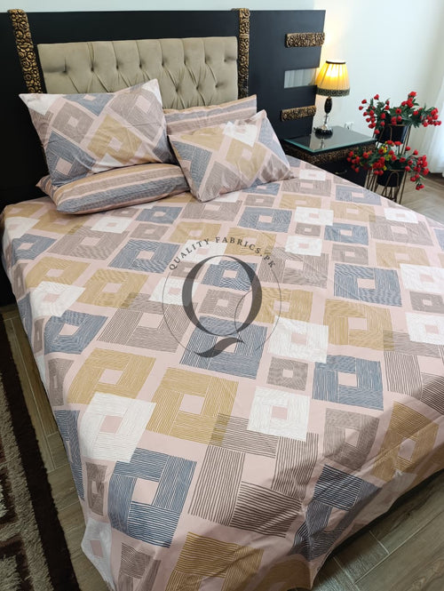 PC-1325: 4 Pillows Cotton Bed Sheet