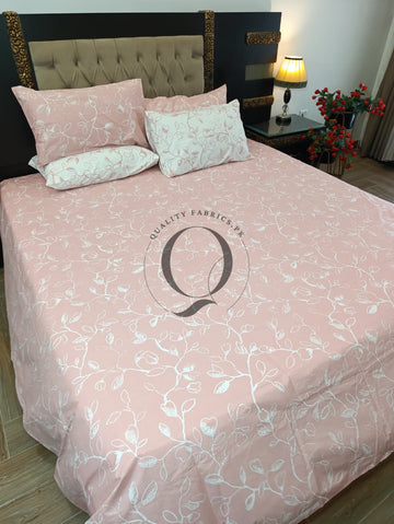 PC-1332: 4 Pillows Cotton Bed Sheet