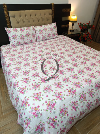 PC-1341: 4 Pillows Cotton Bed Sheet