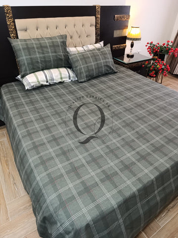 PC-1342: 4 Pillows Cotton Bed Sheet