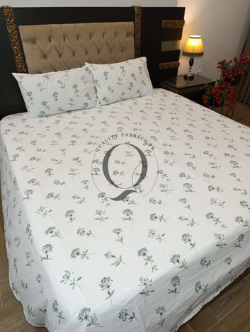 PC-1349: 4 Pillows Cotton Bed Sheet