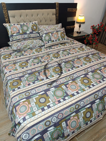 PC-1353: 4 Pillows Cotton Bed Sheet