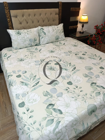 PC-1354: 4 Pillows Cotton Bed Sheet