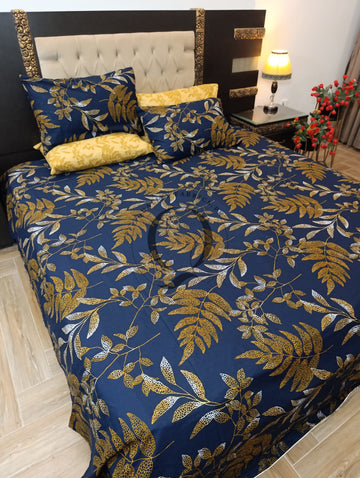 PC-1357: 4 Pillows Cotton Bed Sheet