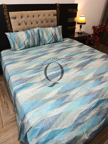 PC-1358: 4 Pillows Cotton Bed Sheet