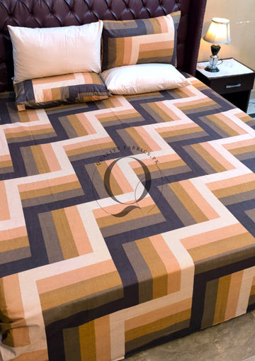 PC-1360: 4 Pillows Cotton Bed Sheet