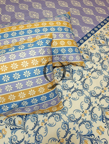 QF-2576: 3 Piece Cotton Bed Sheet