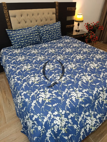 PC-1372: 4 Pillows Cotton Bed Sheet