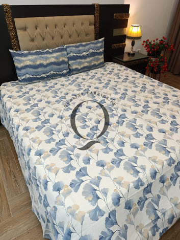 PC-1387: 4 Pillows Cotton Bed Sheet