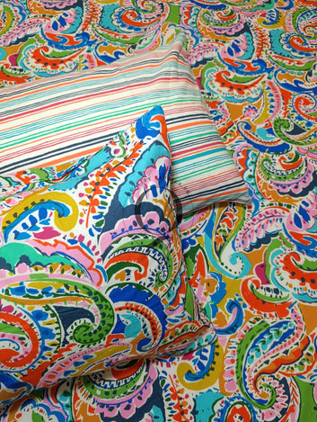 PC-1389: 4 Pillows Cotton Bed Sheet