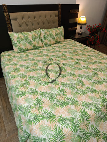 PC-1390: 4 Pillows Cotton Bed Sheet