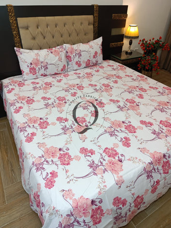 PC-1395: 4 Pillows Cotton Bed Sheet