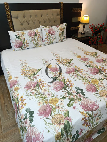 QF-2602: Piece Cotton Bed Sheet
